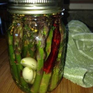 how to pickle asparagus, perennial vegetables, vegetables, food